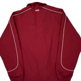 Nmh Athletics Nike Track Jacket - Small Red Polyester