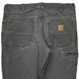 Carhartt Carpenter Trousers - 34W 32L Grey Cotton
