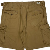 Polo By Ralph Lauren Cargo Shorts - 36W 10L Khaki Cotton