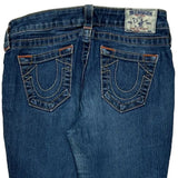 True Religion Skinny Jeans - 28W UK 8 Blue Cotton