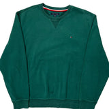 Tommy Hilfiger Sweatshirt - 2XL Green Cotton