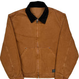 Unbranded Workwear Jacket - Medium Brown Cotton