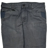 Noble Cargo Pants - 38W 30L Gray Cotton