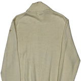 Polo By Ralph Lauren 1/4 Zip - XL Cream Cotton