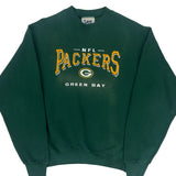 Green Bay Packers Lee Sport Nfl Sweatshirt - Large Green Cotton