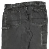 Unbranded Carpenter Trousers - 38W 33L Grey Cotton