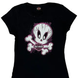 Mid-Ohio Harley Davidson Springfield Oh Harley Davidson Graphic T-Shirt - XS Black Cotton