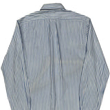 Ralph Lauren Striped Shirt - Medium Blue Cotton