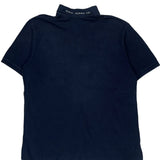 Polo By Ralph Lauren Polo Shirt - Large Navy Cotton