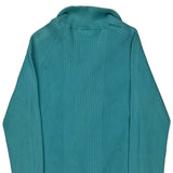 Ralph Lauren 1/4 Zip - Medium Blue Cotton