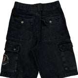 Urban Safari Cargo Shorts - 30W 11L Black Cotton