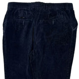 Barbour Cord Pants - 36″ Waist Navy Cotton