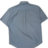 Tommy Hilfiger Short Sleeve Shirt - Medium Blue Cotton