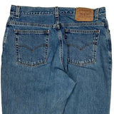 550 Levis Jeans - 33W UK 16 Blue Cotton