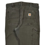 Carhartt Carpenter Pants - 33W 34L Gray Cotton