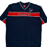 Texans Nfl Football Shirt - Large Navy Cotton