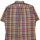 Ralph Lauren Checked Short Sleeve Shirt - Medium Multicoloured Cotton