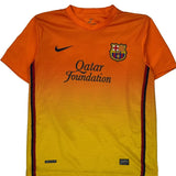 Fc Barcelona Nike 2012-13 Away Football Shirt - XL Orange Polyester