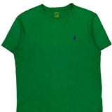Polo By Ralph Lauren T-Shirt - Large Green Cotton
