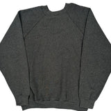Made In USA 90S Blank Tultex Sweatshirt - XL Grey Cotton Blend