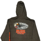 High Desert Harley Davidson Harley Davidson Graphic Hoodie - 2XL Gray Cotton
