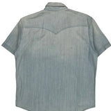 Levis Denim Shirt - Large Light Wash Cotton