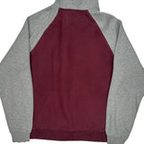 Starter Hoodie - Large Burgundy Cotton Blend