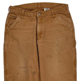 Dakota Grizzly Carpenter Trousers - 33W 30L Brown Cotton