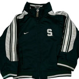 Age 3Michigan State Nike Graphic Track Jacket - XS Green Polyester