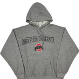 Ohio State University Nfl College Hoodie - XL Grey Cotton