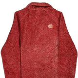 The North Face Fleece Jacket - Large Red Polyester