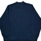 Nike Long Sleeve T-Shirt - 2XL Navy Cotton