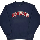 Harvard University Jansport College Sweatshirt - Large Navy Cotton