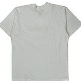 Michigan Fruit Of The Loom Graphic T-Shirt - Large White Cotton