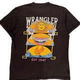 Single Stitch Wrangler Est 1947 Wrangler Graphic T-Shirt - Small Gray Cotton