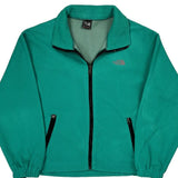 Summit Series The North Face Fleece Jacket - Small Green Polyester