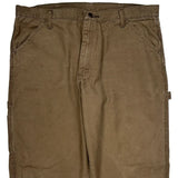 Dickies Carpenter Pants - 33W 32L Brown Cotton