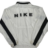 Nike Spellout Windbreaker - Large White Polyester