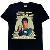 Scarface The Roxx Single Stitch T-Shirt - Large Black Cotton