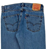 505 Levis Jeans - 32W 31L Blue Cotton