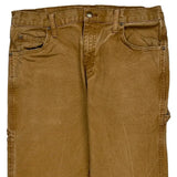 Dickies Carpenter Trousers - 34W 31L Brown Cotton