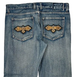 Helix Boot Cut Jeans - 36W 32L Light Wash Cotton