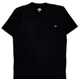 Dickies T-Shirt - Medium Black Cotton