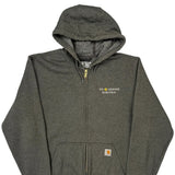 On-Demand Electric Carhartt Hoodie - Large Gray Cotton Blend