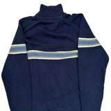 Tommy Hilfiger Striped Jumper - Small Navy Cotton