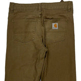 Carhartt Pants - 34W 31L Brown Cotton Blend