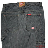 Ecko Unltd Hip Hop Carpenter Pants - 38W 30L Acid Wash Cotton