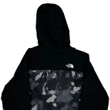 Age 10-12 The North Face Camo Jacket - Medium Black Polyester