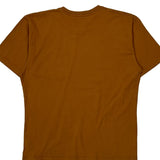 Carhartt T-Shirt - Large Brown Cotton