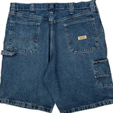 Wrangler Denim Shorts - 36W 10L Blue Cotton